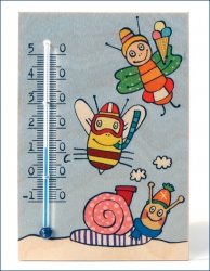 Thermometer - Schnecke